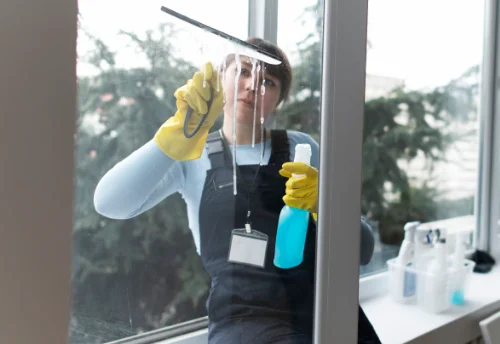 Nettoyage de vitres intérieures et extérieures à Bécheresse